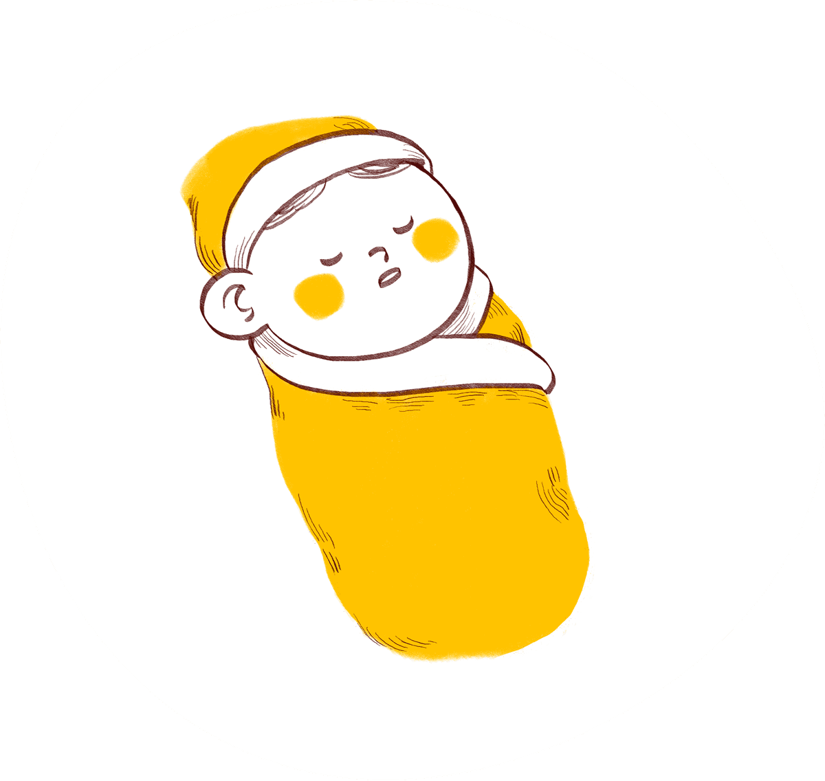 Drawing of Baby