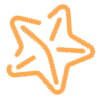 Orange Starfish